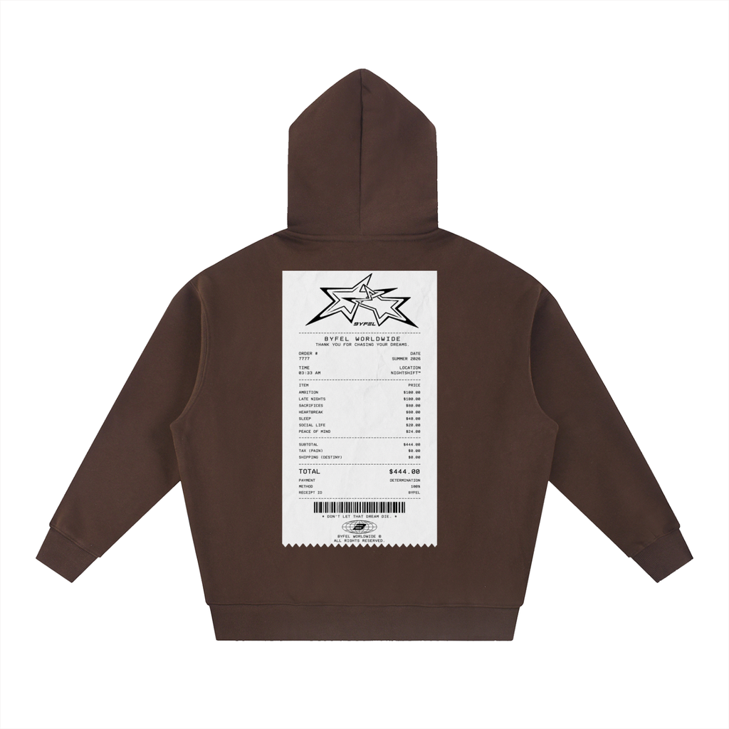 BYFEL "Receipt" Oversized Hoodie