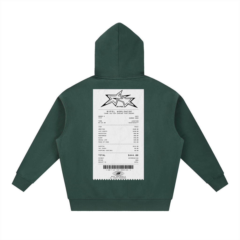 BYFEL "Receipt" Oversized Hoodie